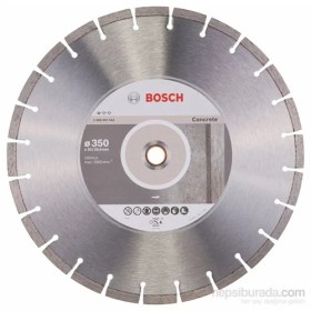 Resim Bosch - Standard Seri Beton İçin Elmas Kesme Diski - 350 X 20,00+25,40 X 2,8 X 10 Mm 