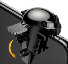 Resim PUBG Tetik Mobil Game Oyun Kontrol Aparatı Gamepad 01 Siyah 