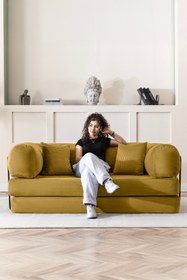 Resim UYKUMOTR De Monte Aktivite Koltuğu & Yatak & Sarı 