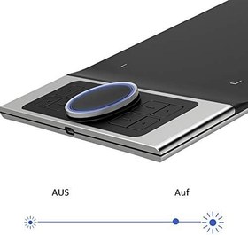 Resim XP-PEN Deco Pro Medium 15 x 8 inç grafik tableti kalem tablet mobil grafik tableti 7 mm kalınlık 8 Tas 41287 