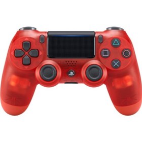 Resim PS4 Uyumlu V2 Gamepad Kristal Kırmızı (PS4 Uyumlu Ve Pc Uyumlu) 