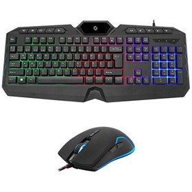 Resim Frisby FK-4865QU TR Q Multimedya Kablolu Klavye Ve Mouse Set 
