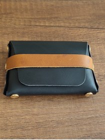 Resim sumerianwallet Deri Cüzdan Siyah (RFID KART ENGELLEYİCİ HEDİYE) 