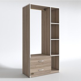 Resim Kenzlife giysi dolabı hülagü 175*90*40 crd gardırop 2 çekmeceli 