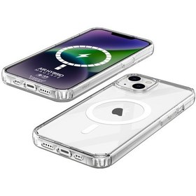 Resim Buff İphone 14 Plus Magsafe Air Hybrid Kılıf 