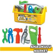 Resim Teknik Tamir Çantası Oyuncak Tamir Aletleri Seti Takım Dede 01758 