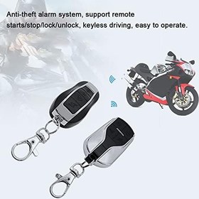 Resim Motosiklet Alarm Uzaktan Kumanda İle Çalıştırma 125Db 