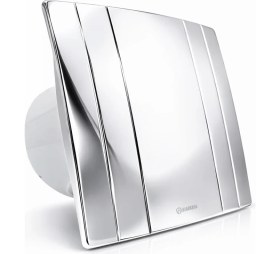 Resim Blauberg Hi-Tech Chrome 100 Dekoratif Banyo Fanı 