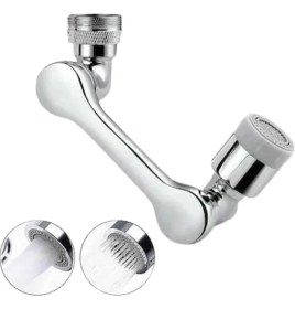 Resim MCM Group Mutfak Musluk Başlığı 1080 Derece Dönebilir Oynar Başlıklı Musluk Aparatı 