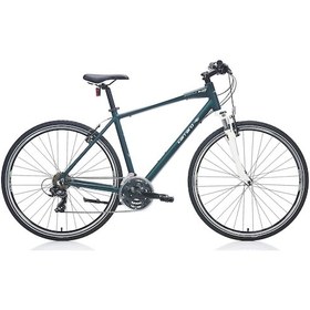 Resim Carraro Sportive 220 28 Jant 21 Vites 50.8 Cm V-fren Şehir Bisikleti-mat Koyu-yeşil-beyaz-yeşil Koyu Yeşil 