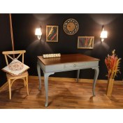 Resim Wooding 120 cm Tek Çekmeceli Masif Çalışma Masası 