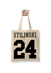 Resim Toyaso Stilinski 24 Teen Wolf Bez Çanta Uzun Saplı Alışveriş Çantası Plaj Çantası Beyaz 