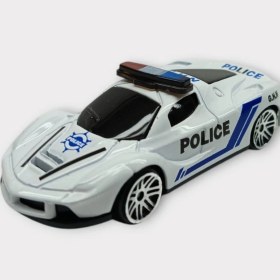 Resim Metal Mini Polis Arabası 8 cm - Polis - 7 