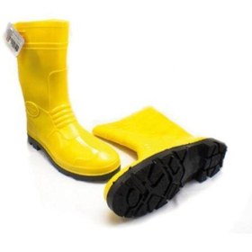 Resim Gezer Unisex Sarı Pvc Uzun Lastik Çizme 