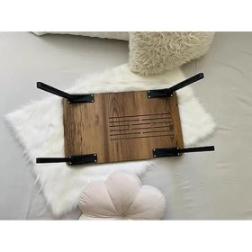 Resim Axolotl Foldaway Telefon ve Tablet Bölmeli Katlanır Ayaklı Laptop Sehpası Notebook Bilgisayar Çalışma Masa Lidya 