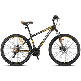 Resim Geroni MAGNUM - 27.5 - MTB - 15' - 21 Vites - M.Disc - Mat Siyah-Neon Turuncu/Gri 