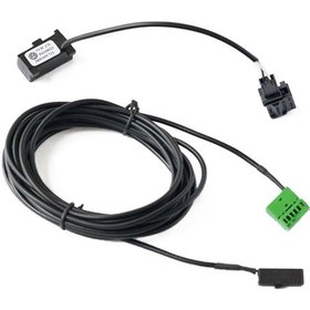 Resim Araç Bluetooth Telefon Ses Kablosu + Volkswagen Rns510 Mıb682 / 200/877/866 İçin Mıc 