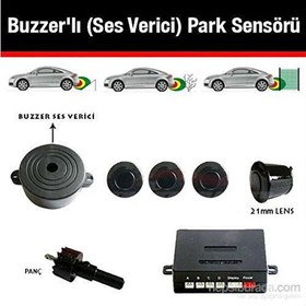 Resim Park Sensörü Ses İkazlı Siyah 1.Sınıf Kalite Buzzer 