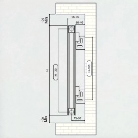 Resim Aeon Smyrna Alüminyum Radyatör Panel 1500 x 555 8 Dilim Beyaz 