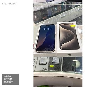 Resim Apple iPhone 15 Pro İkinci El TR | 128 GB | Natürel Titanyum 