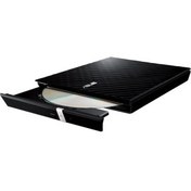 Resim ASUS SDRW-08D2S-U Lite, Usb 2.0, External, Siyah, Slim, Optik Okuyucu/Yazıcı 