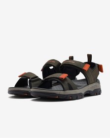 Resim Skechers Relaxed Fıt: Tresmen - Ryer Erkek Haki Sandalet 205112 Olv Haki 