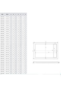 Resim Shower 70x120 Drop Dikdörtgen Flat Duş Teknesi H:5 Cm 