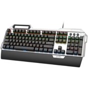 Resim Quadro Tron X100 Q Türkçe Usb Rgb Mekanik Gaming Klavye 