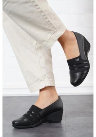 Resim Norfix 3646 Strech Dolgu Topuk Kadın Ayakkabı 001 