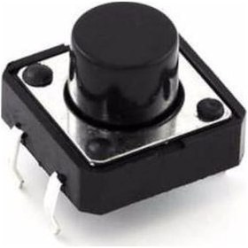 Resim 6X6X12,5 Mm Tach Buton (4 Bacak) 
