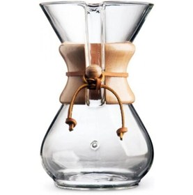 Resim Chemex 4 Cup Ahşap Tutacaklı Kahve Demleme Ekipmanı 