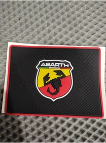 Resim SS Oto Abarth Kaydırmaz Ped Dekoratif Yüksek dayanıklılık 