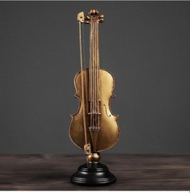 Resim Lijinxu Ev Dekorasyonu Keman Için Dekoratif Sax Keman Enstrüman 