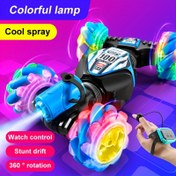Resim 1 adet, Uzaktan Kumandalı Oyuncak Araba, Stunt RC Off-Road Araç, Açık Hava Oyuncak, Açık Hava Oyunu. Serin Aydınlatma ve Müzik, Püskürtme Fonksiyonu ile. Çift Kontrol Cihazı, Kontrol Uzaktan Kumanda ve Bilek Askısı Uzaktan Kumanda, Döndürme İşlemi Desteği. 2025, Yeni Yıl. Tatil Hediyesi, Okul Sezonu Hediyesi, Doğum Günü Hediyesi, Noel Hediyesi 