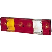 Resim HELLA 2VP007500-421 Stop Lambası Komple Arka Sağ Yandan Soket Mercedes Axor Actros (Mp2-Mp3) Halojen 