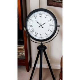 Resim Ototechparca Black Elite Tripod Ayaklı Saat 