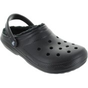 Resim Crocs 203591-clsc Lıned 060-black/black Unisex Terlik Siyah 