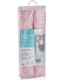 Resim Babyjem Babynest Anne Yanı Dönmeyi Engelleyen Minder Pembe 