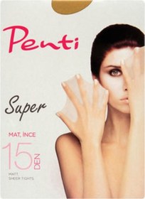 Resim Penti 6 Lı Kadın Mat Ince Süper Kilotlu Çorap Ten 001 