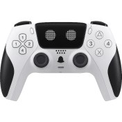 Resim Cosmostech Play x Kablosuz Oyun Kolu Beyaz-Siyah Gamepad– Çift Titreşimli, Uzun Batarya, Ps4 / Pc / Ps5 ( Kısmı Uyumlu ) 