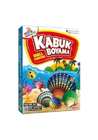 Resim Kabuk Boyama Seti. Deniz Kabuğu Boyama. Shell Painting. Sanatsal 