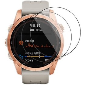 Resim Rogfer Garmin Fenix 7s İçin 2 Adet Xdfind Kavisli 3d Kompozit Malzeme Yumuşak Film Ekran Koruyucu - Diğer 
