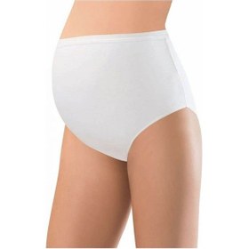 Resim Hepsine Rakip 3lü Kadın Hamile Külot Rahat Ek Parçalı İnce Lastik Gebe Çamaşır 