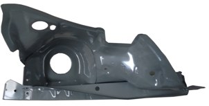 Resim VOLKSWAGEN BORA- 99/05; İÇ PODYE SACI SOL GRİ BOYALI (BFN) 8L0809102C 
