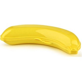 Resim Muz Şekilli Saklama Kabı 500 Ml Çok Renkli 