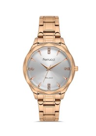 Resim Ferrucci Metal Kadın Kol Saati Fc14215m.02 