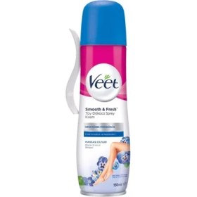 Resim Veet Tüy Dökücü Krem Sprey Bacak & Vücut Bölgesi Hassas Ciltler 150M 