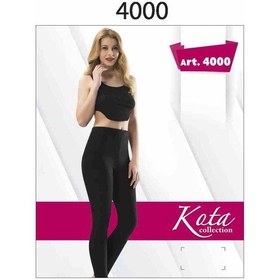 Resim 4000b Battal Düz Tayt SiYAH 
