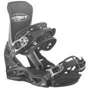 Resim Salomon District Pro Team Erkek Gri Snowboard Bağlaması 