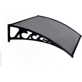 Resim Pratik Sundurma Kapı Pencere Üstü 100x120 Cm Antrasit Gri Antrasit Gri 